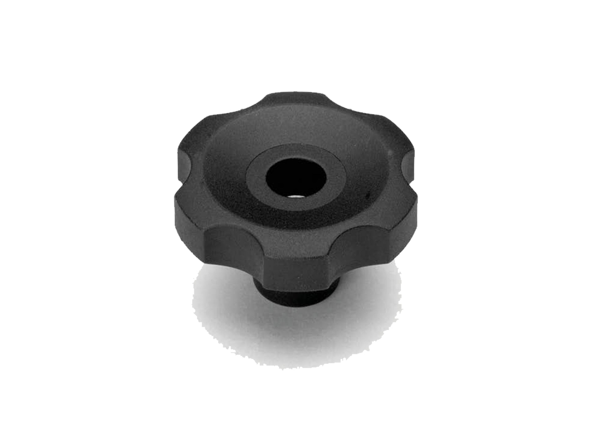 LB/FP - Six-lobe handwheel with through hole (Pack of 20 and 10 pieces) - Gamm LB/FP - Six-lobe handwheel with through hole (Pack of 20 and 10 pieces) - Gamm